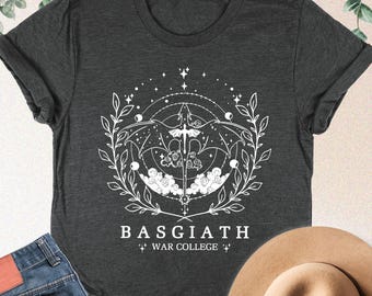 Basgiath War College Book Shirt, Fourth Wing Shirt, Dragon Rider, Violet Sorrengail, Xaden Riorson, Fantasy Bookish Gifts, Bookworm Shirt