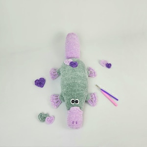 Crochet Pattern PDF Platypus Amigurumi "Bert"