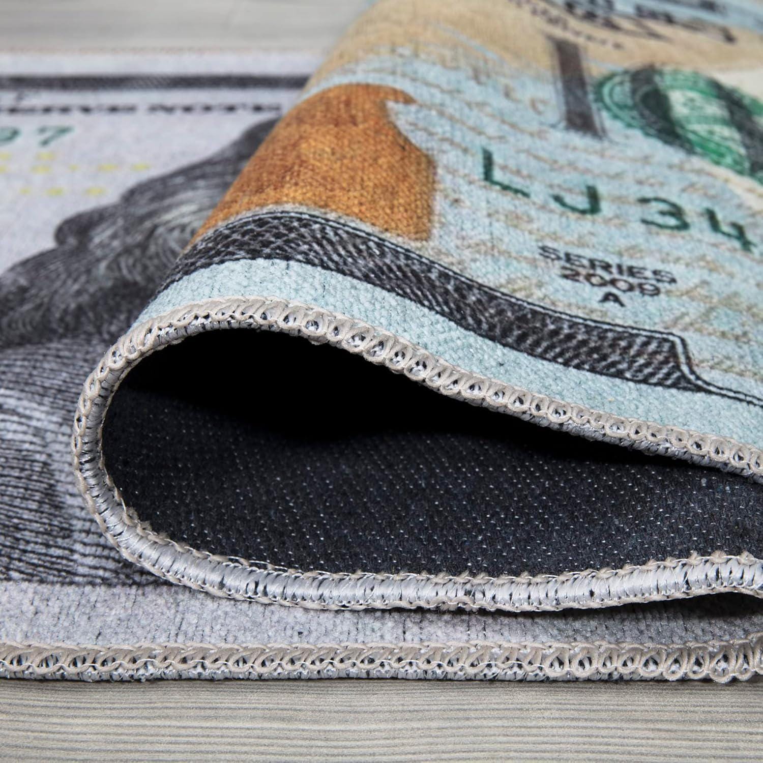 100 Dollar Bill Rug - Money Runner Rug for Living Room, Kitchen ...