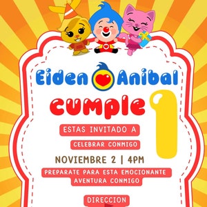 Plim Plim INVITACION