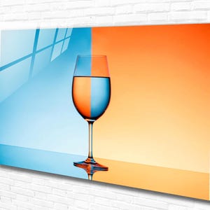 Tempered Glass Wall Art Abstract Colorful , Home Art Decor, Extra Large Wall Art, Office- Lover Gift, Modern Wall Hanging, Print Art Decor