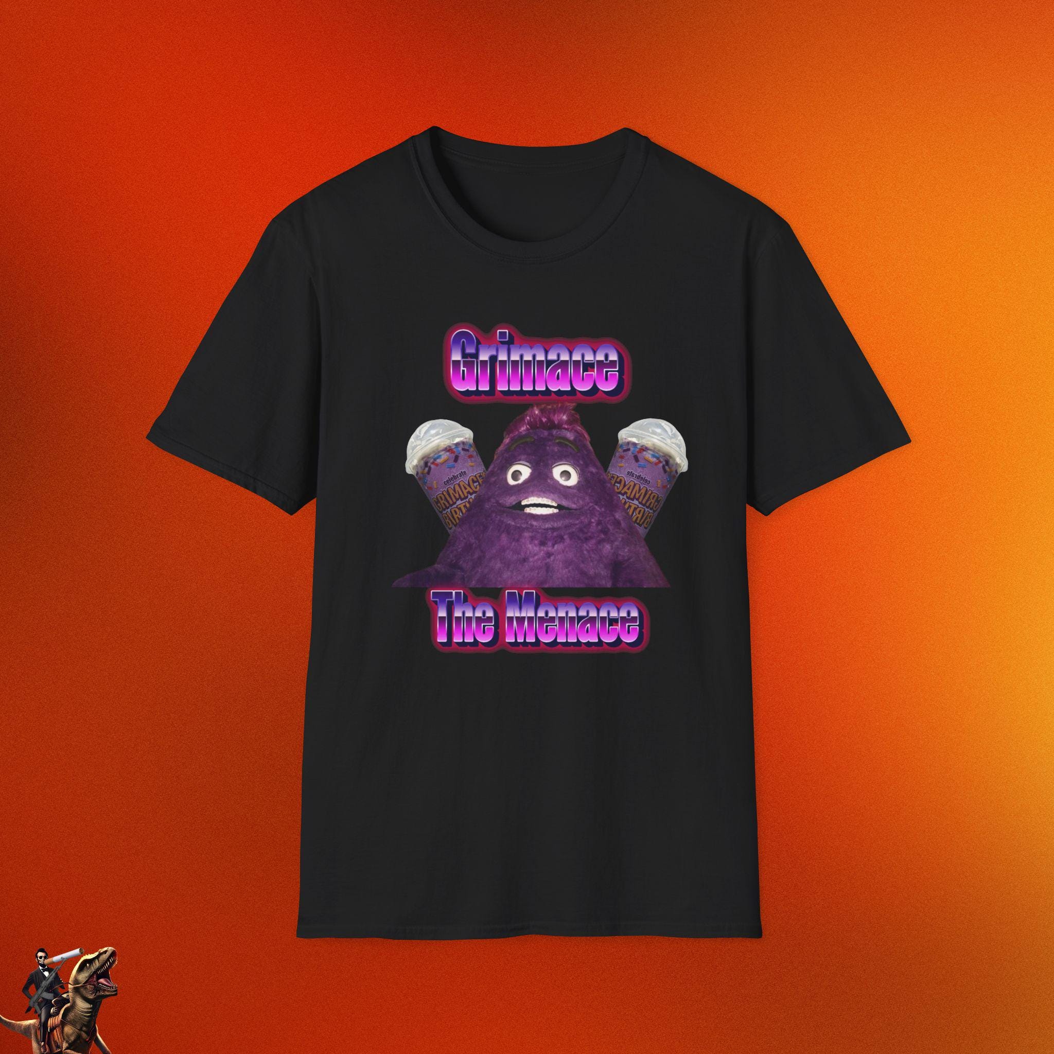 Grimace the Menace, Grimace Shake, Mcdonalds T-shirt - Etsy