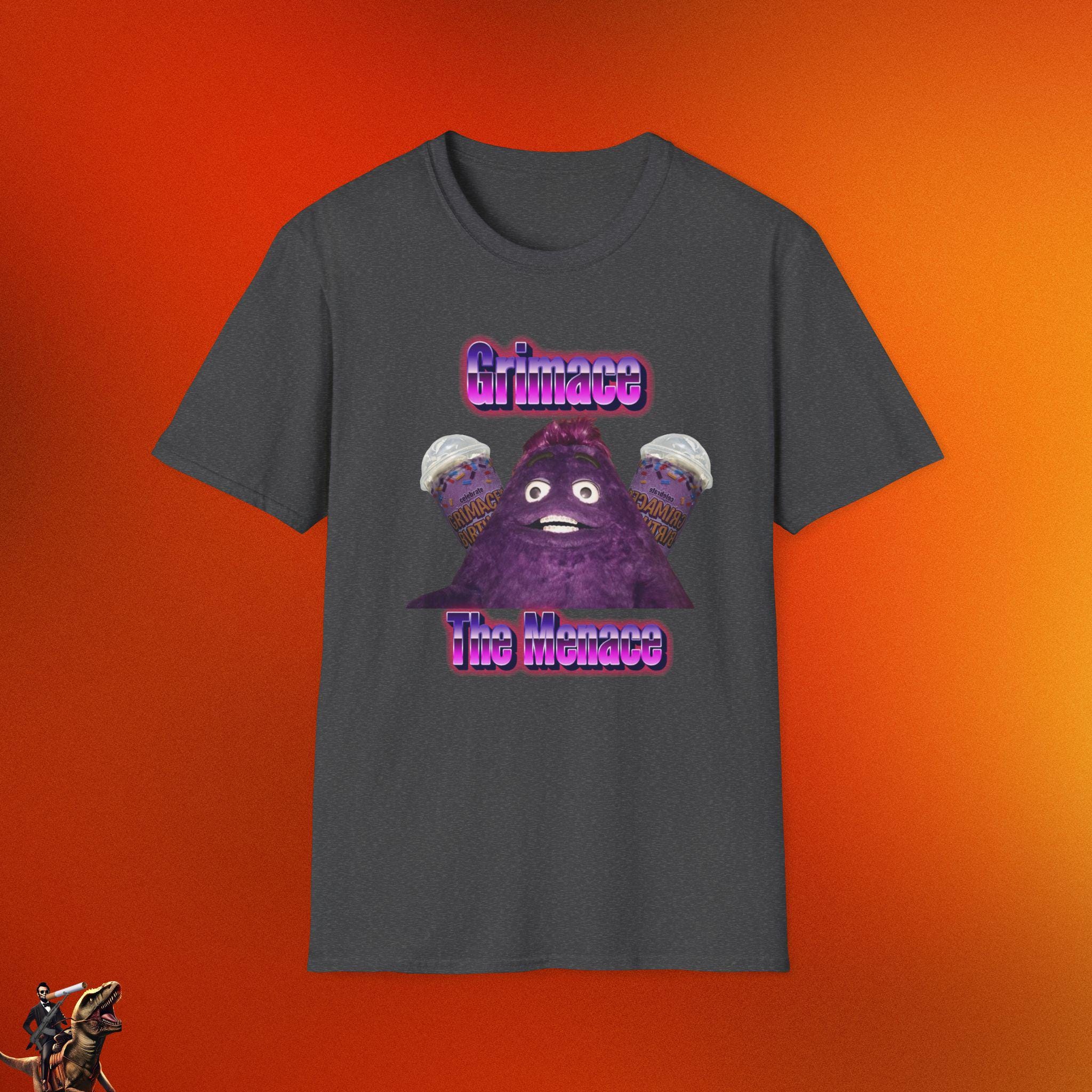 Grimace the Menace, Grimace Shake, Mcdonalds T-shirt - Etsy
