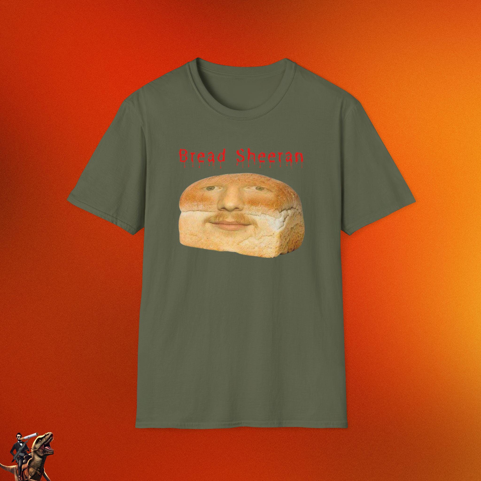 Bread Sheeran, Ed Sheeran Meme, Red Head T-shirt - Etsy Australia
