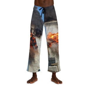 Pantalon de pyjama complet meme du 11 septembre, pantalon rigolo image 3