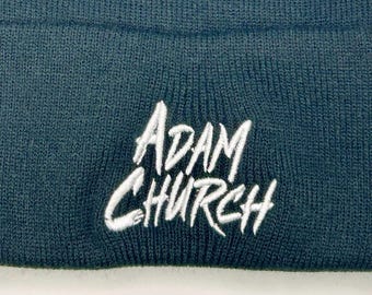 Gorros bordados Adam Church – Dois estilos!