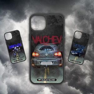 Aangepaste fototelefoonhoes met auto, fiets, motorfiets foto + naam aangepaste telefoonhoes Aangepaste telefoonhoes Gepersonaliseerde telefoonhoes auto iPhone