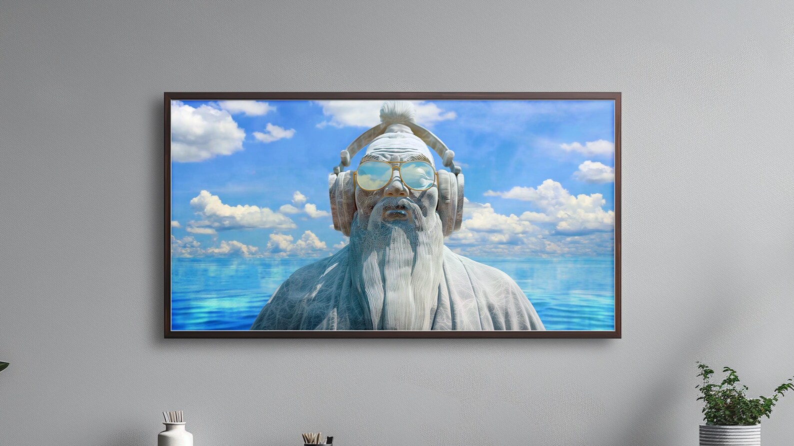 Confucius | Digital Artwork | 4K Wallpaper | 