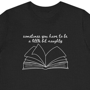 Naughty Unisex Jersey Short Sleeve Tee