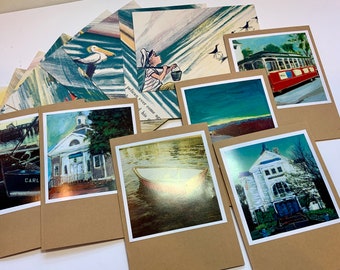 Provincetown Paintings Blank Greeting Cards, Set of 6