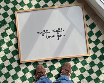 Minimalist Typography Print, Soft Love Quote, Bedroom Wall Art, Neutral Decor