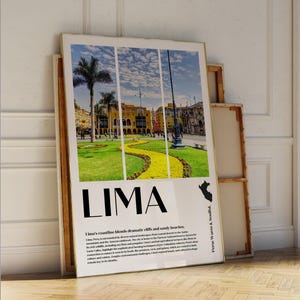 Lima Peru Poster