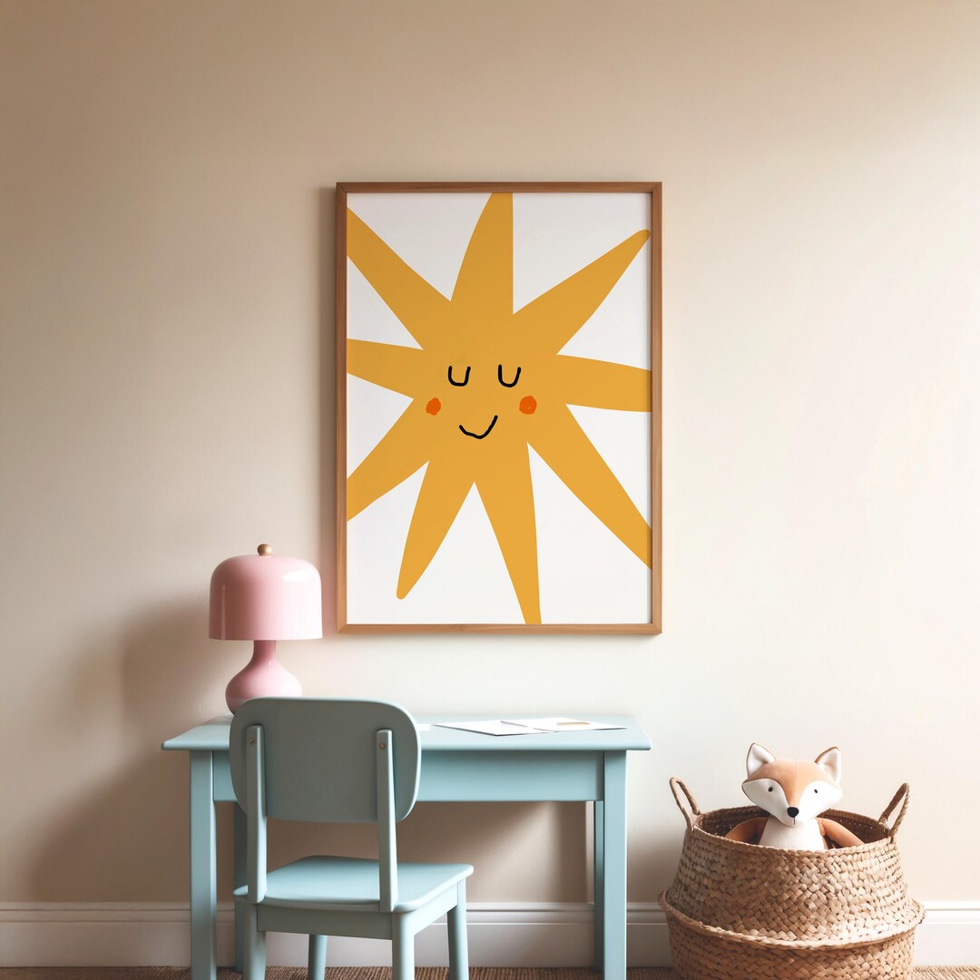 Star Kids Room Poster, Playroom Wall Art - Etsy
