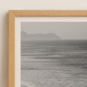 Retro Surfing Poster: Black and White Vintage Wave Art image 7