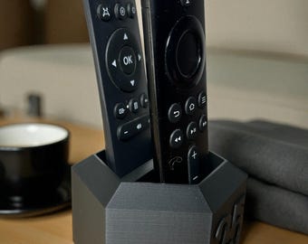 3D Printed Dumbbell Remote Caddy: Fitness Decor, PLA Desk Organizer