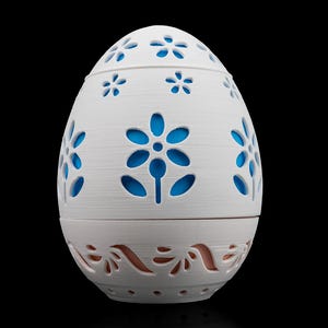 Spring Carves Easter Egg Container