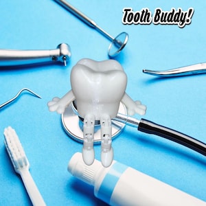 Tooth Buddy Dentist Gift: Playful Desk Decor