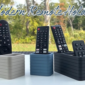 Modern Remote Holders