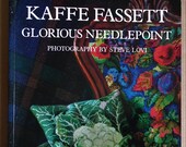 Kaffe Fassett Glorious Needlepoint 1989 vintage 1980s book