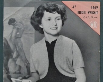 Original Vintage 1940s 1950s Girl's 