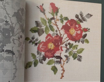 ROSES and FLOWERING BRANCHES by ZARZA - Counted Cross-Stitch