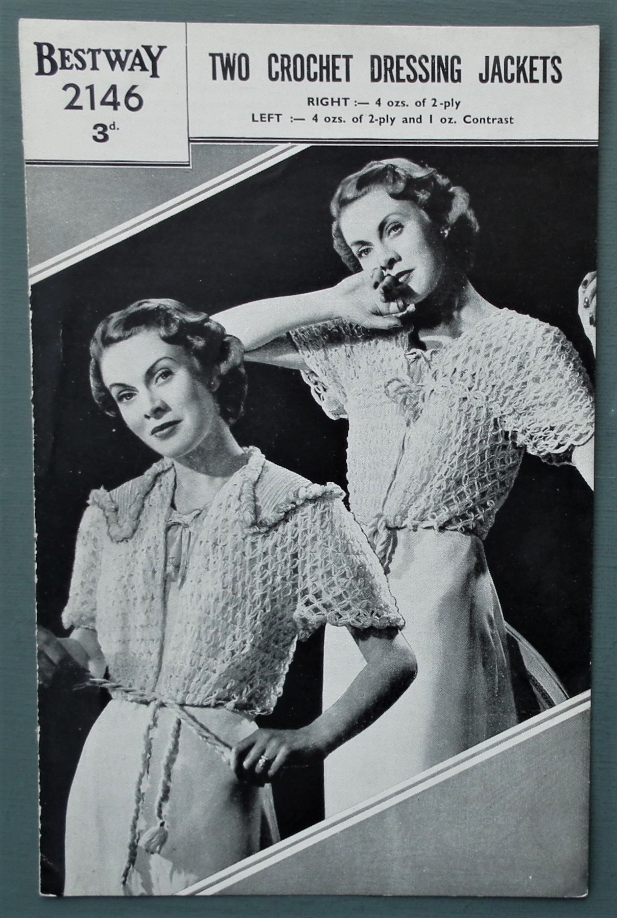 30 Best 1930s Style Crochet Patterns for Vintage-Inspired Makes 22 1930s-1940s Women’s Bed Jackets Crochet Pattern