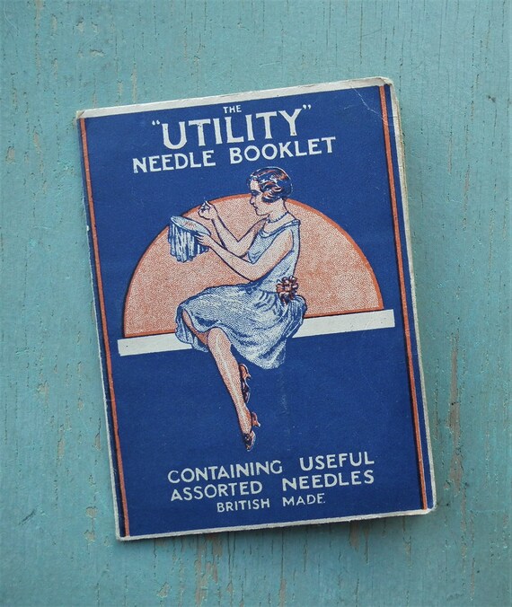 Vintage Sewing Needle Case the utility Needle Etsy