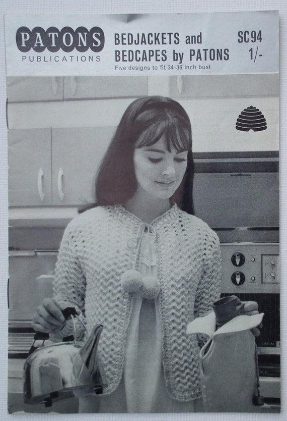 Copy from vintage booklet. Lady/'s pullover crochet pattern