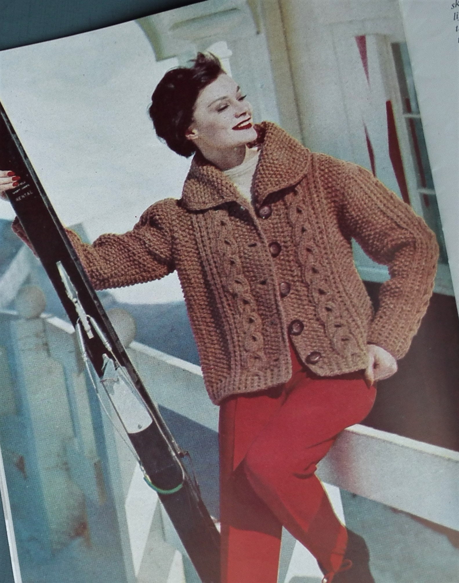 Vogue Knitting Book Fall-Winter 1958