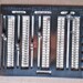 Knitting Counter The MP Handy Guide for Knitting & Crochet Vintage 1930s 1940s metal row tally knitting needle gauge 30s 40s British wartime