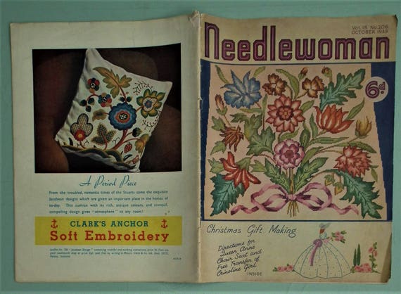julio De 1967 Vintage stitchcraft revista