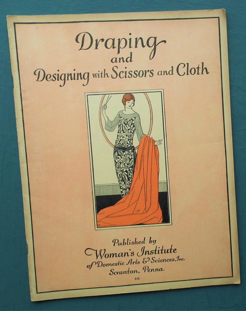 Draping and Designing With Scissors and Cloth Woman's Etsy