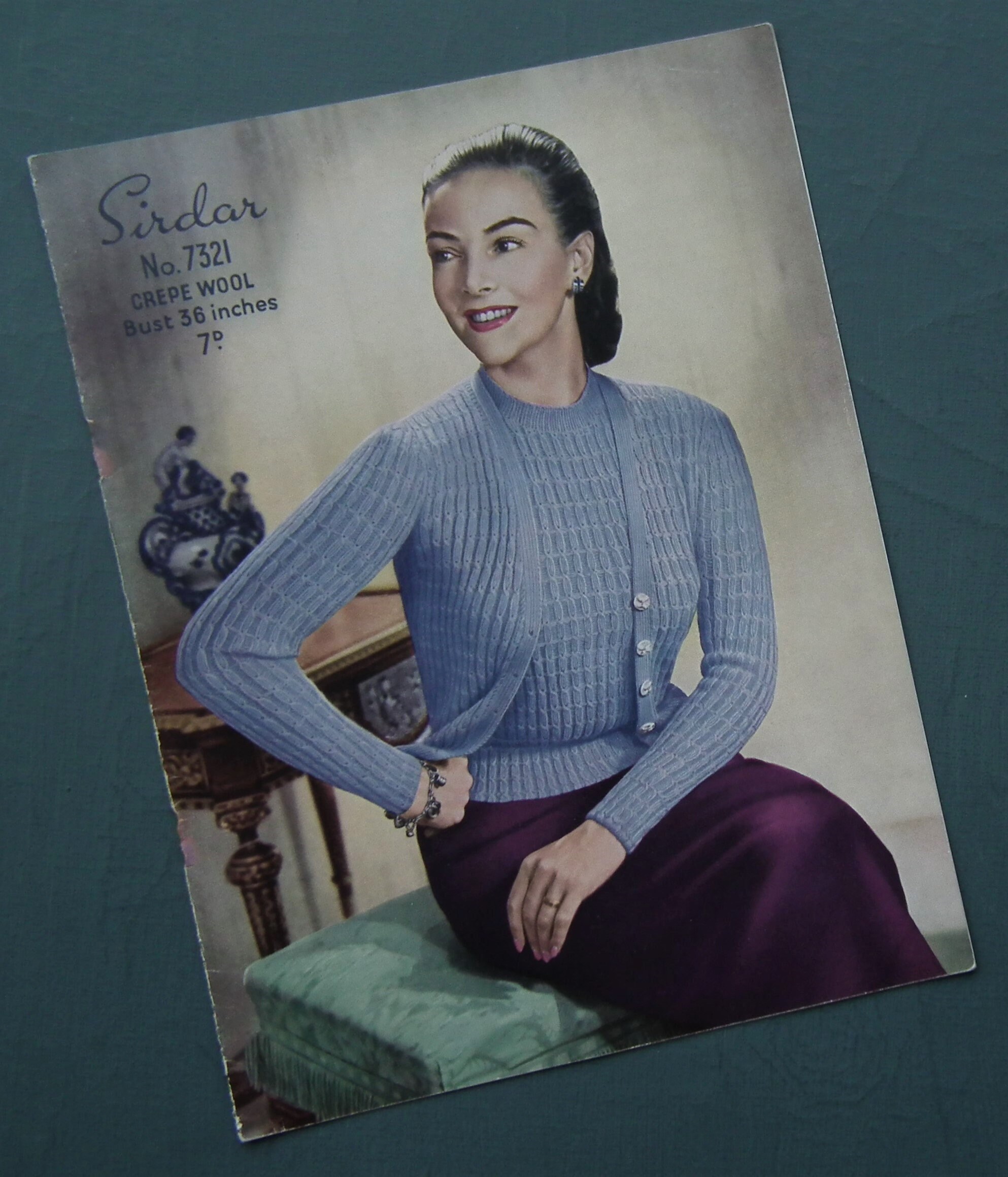 1950s Knit Sweater - Etsy UK