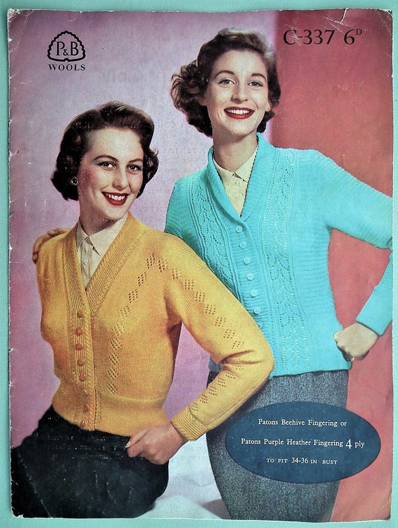 retro cardigans uk