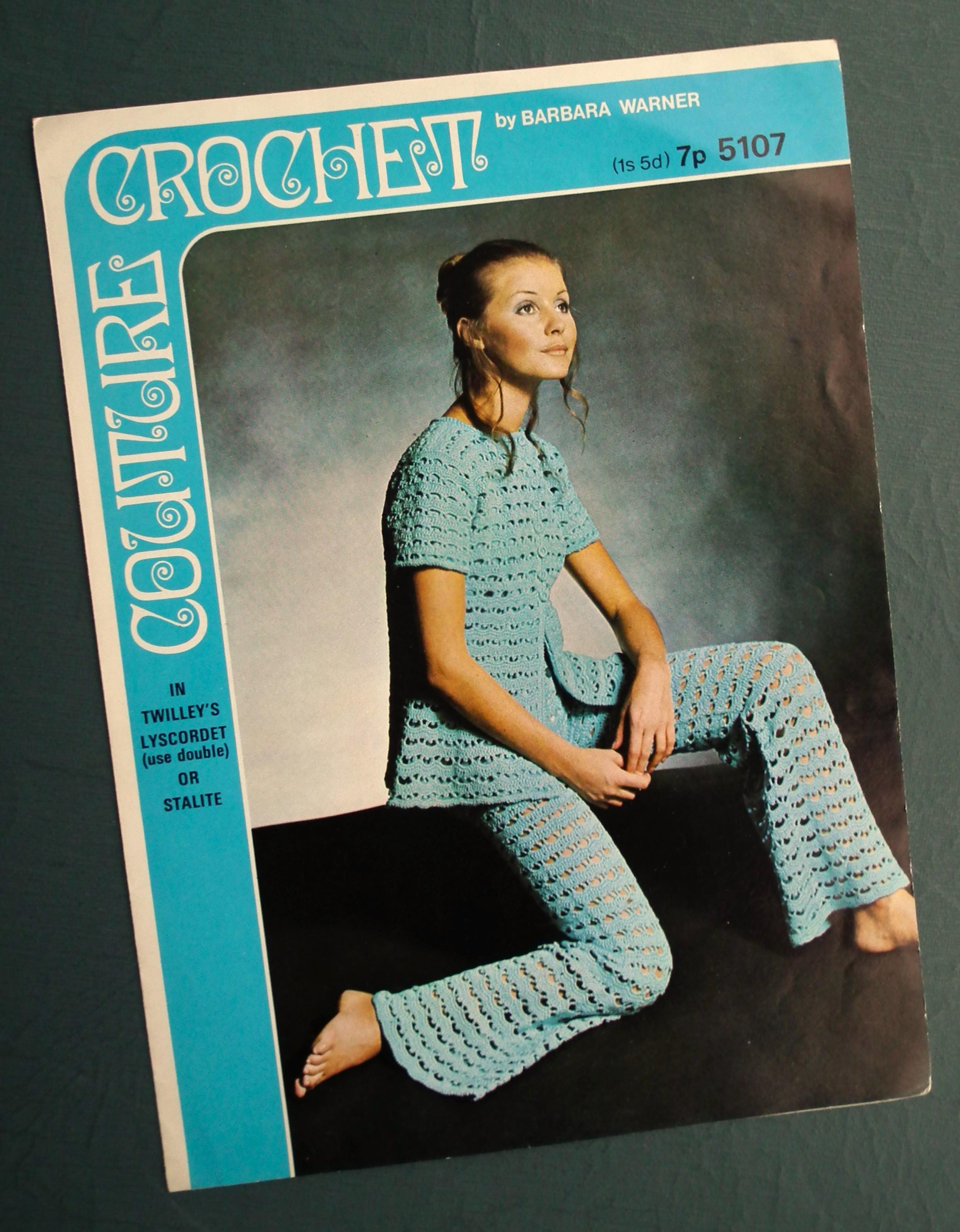Vintage Crochet Trouser Suit Pattern