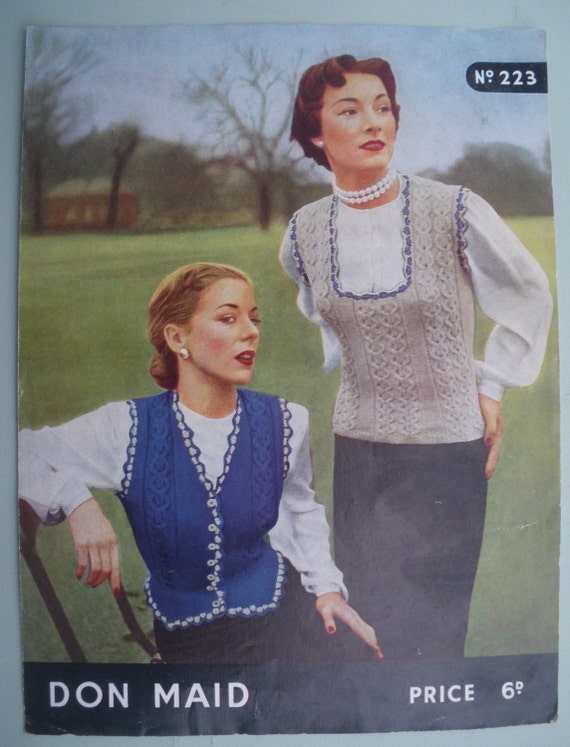 ladies knitted waistcoats uk