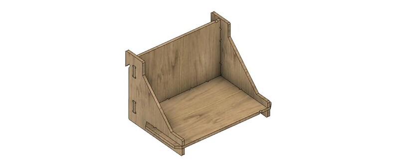 Friction Fit Guard Storage Racks Medium Equipment Storage Rack DXF Files - French Cleat System (friction ...