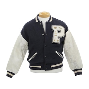 Handmade Polk High Letterman Varsity Jacket Wool Leather Sleeves Etsy UK