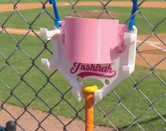 Dugout Champ v7 - Baseball/Softball Fence Organizer 3D Print File - Bambu Mini Compatible