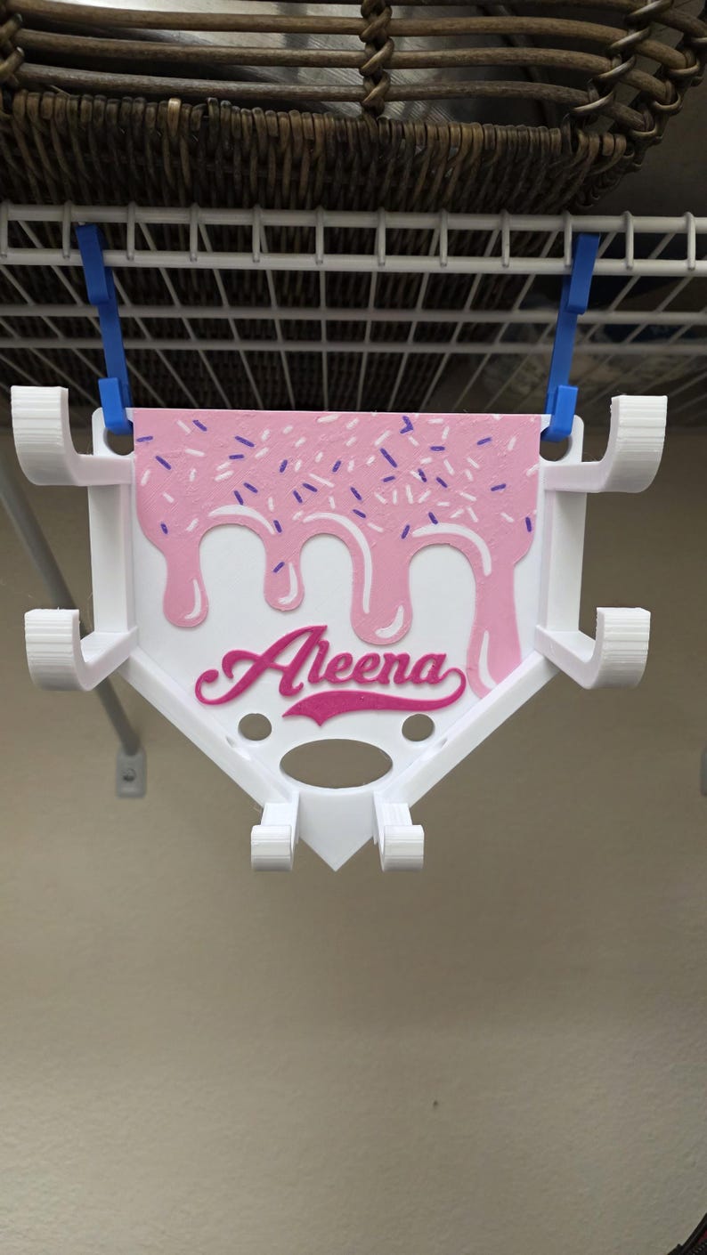 Dugout Champ XL v7 - 3D Printable File - Baseball/Softball Fence Organizer image 5