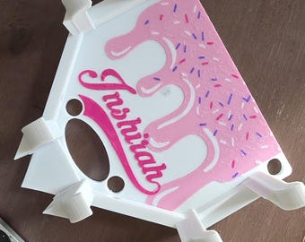 Ice Cream Drip Dugout Champ – Baseball Softball Fence Organizer 3D Print File