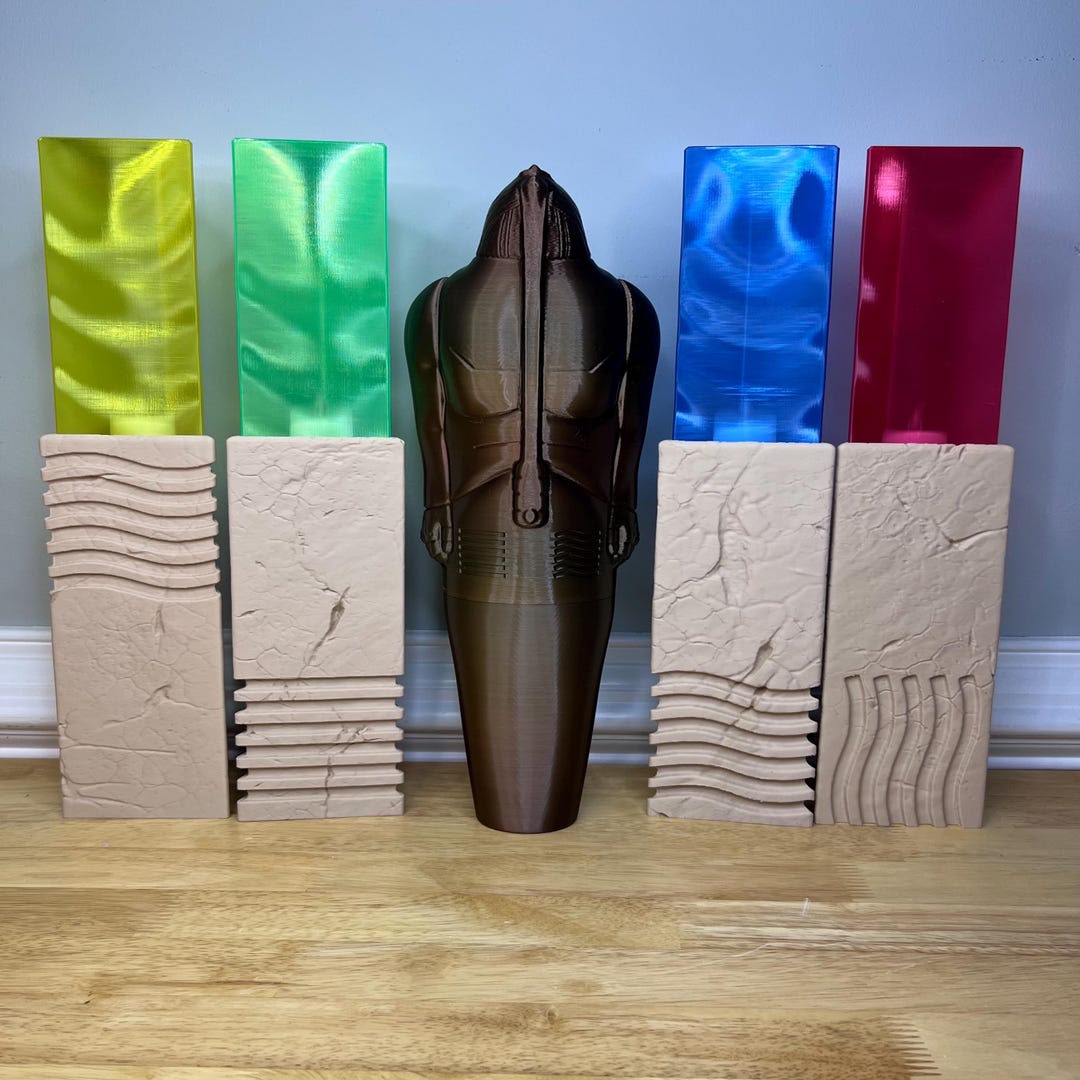 Fifth Element Stones 3D Printed Etsy