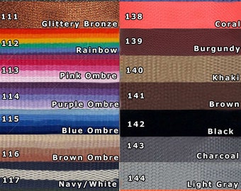 Additional Belt Strap listing.  All colors and sizes available