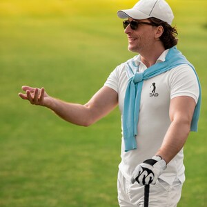 Dad Embroidered Polo Shirt | Fathers Day Gift, Gift for him, Birthday Gift, Golf Shirt, Wedding gifts