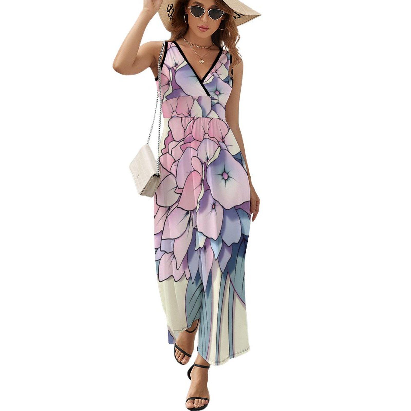 Hydrangea Dress Woman