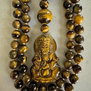 Tigers Eye Mala/Prayer Beads