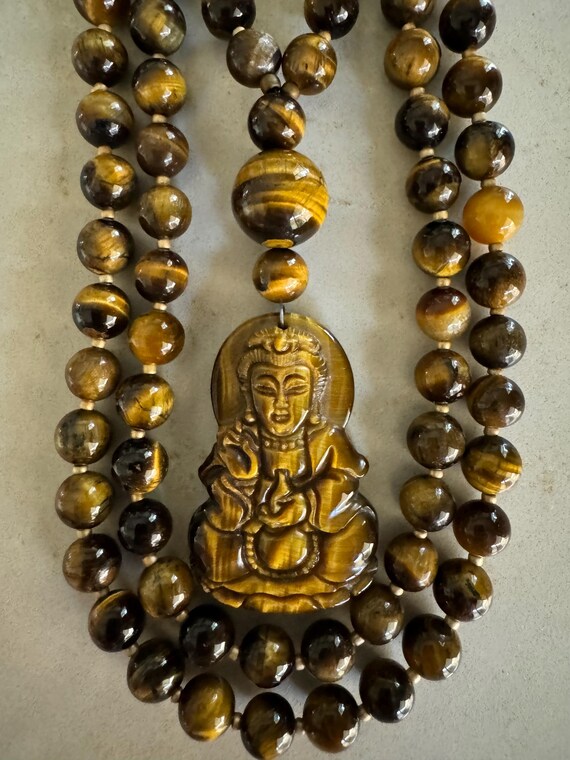 Tigers Eye Mala/Prayer Beads