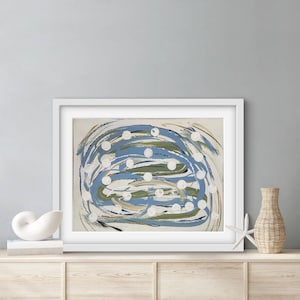 18x24 original painting , abstract, , original art, cottage decor, ethereal , chinoiserie chic , traditional home decor, coastal painting,