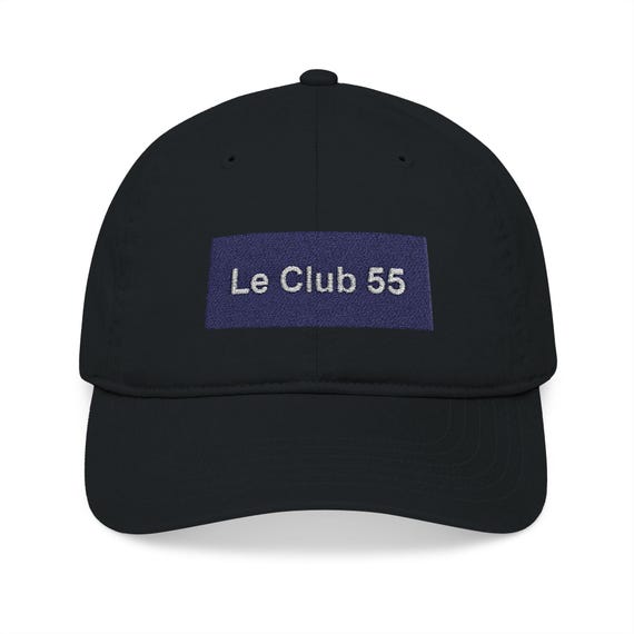 Le Club 55 Organic Embroidered Baseball Cap - Casual Style, Saint