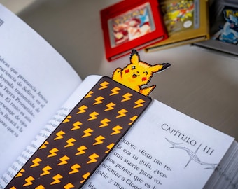 Handcrafted Pikachu Bookmark